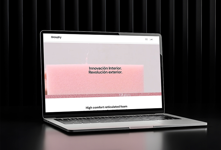 Sitio web de Gravidry