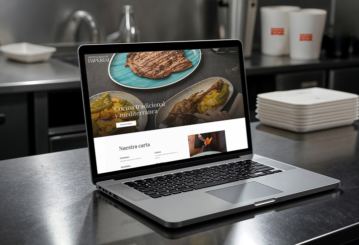 Web de Restaurante Imperial