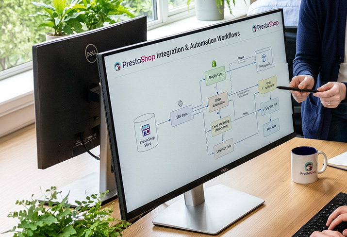 Integración y automatización procesos Prestashop