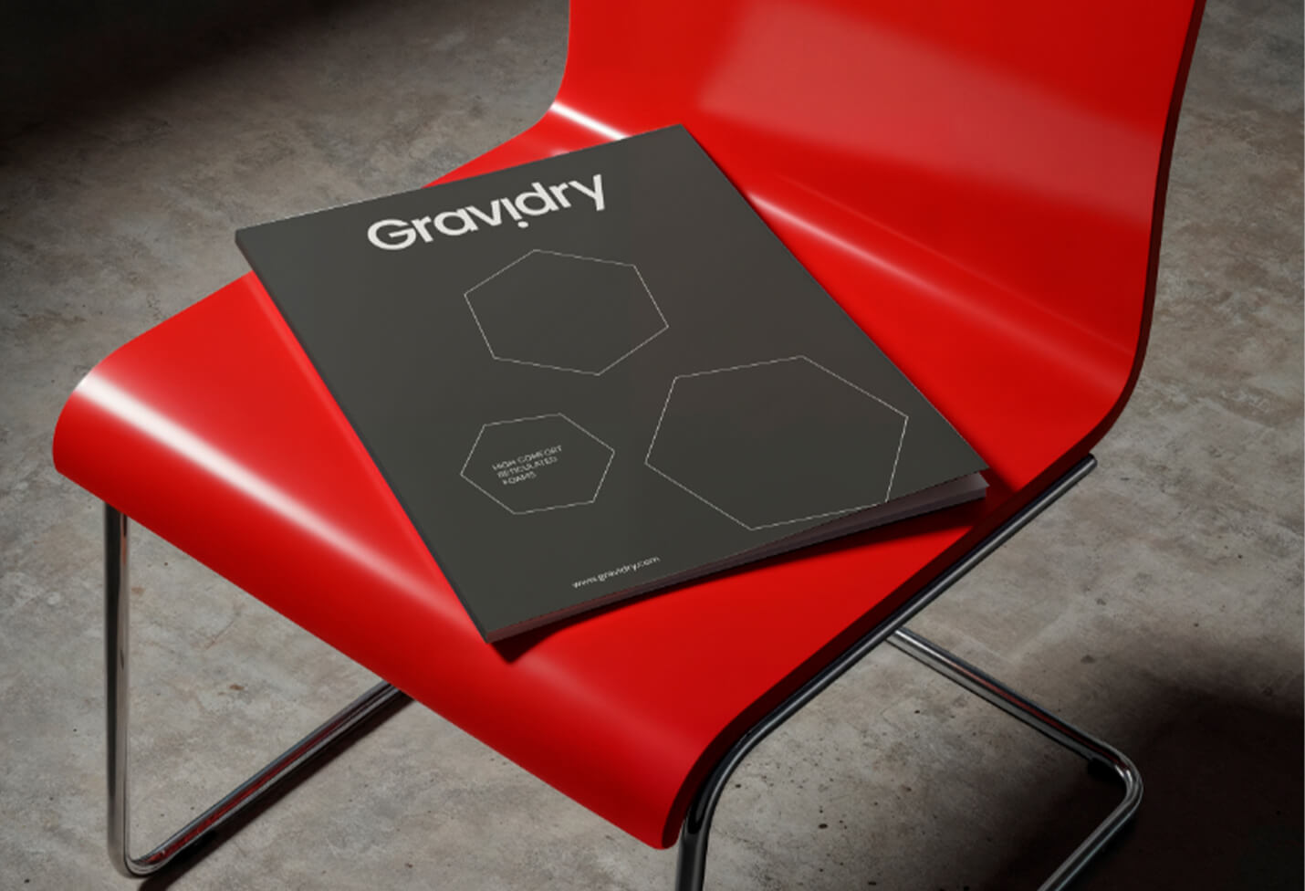 Diseño carpetas
para Gravidry